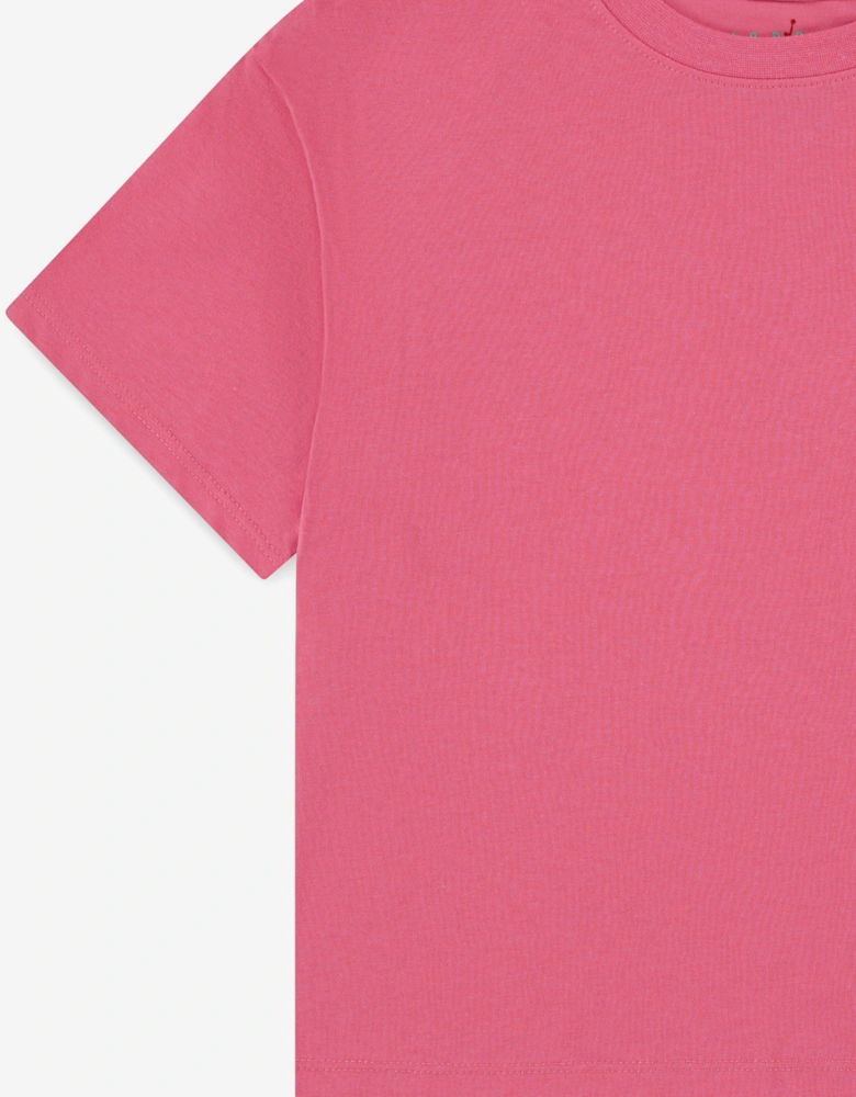 Girls MJ Brooklyn Essentials T-Shirt in Pink