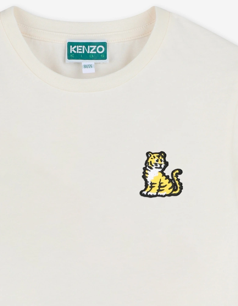 Kids Kotora T-Shirt in Ivory