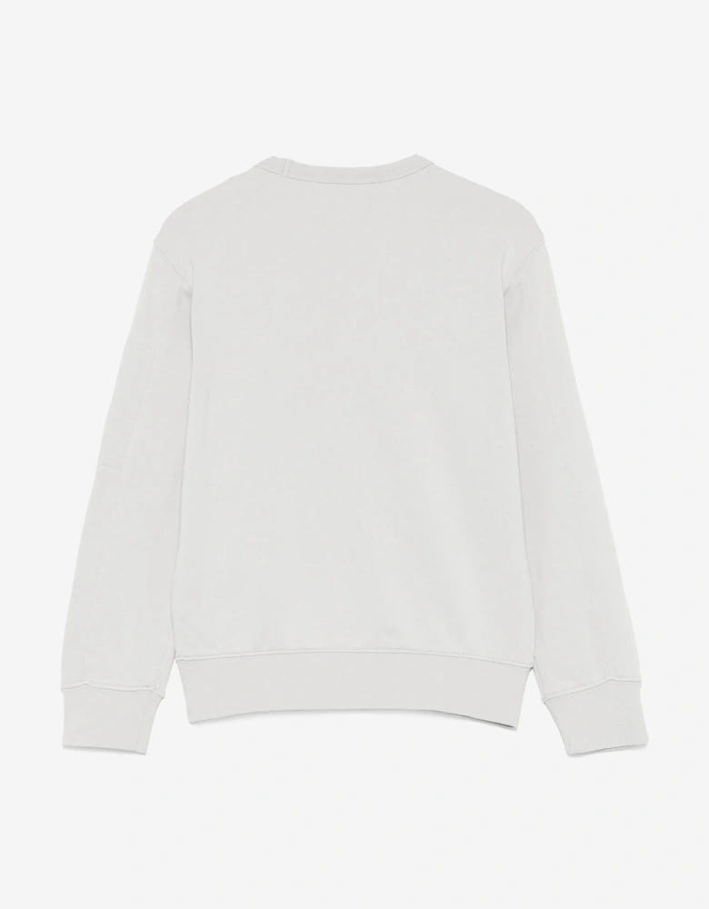C.P. Company Boys Logo Sweatshirt in Grey