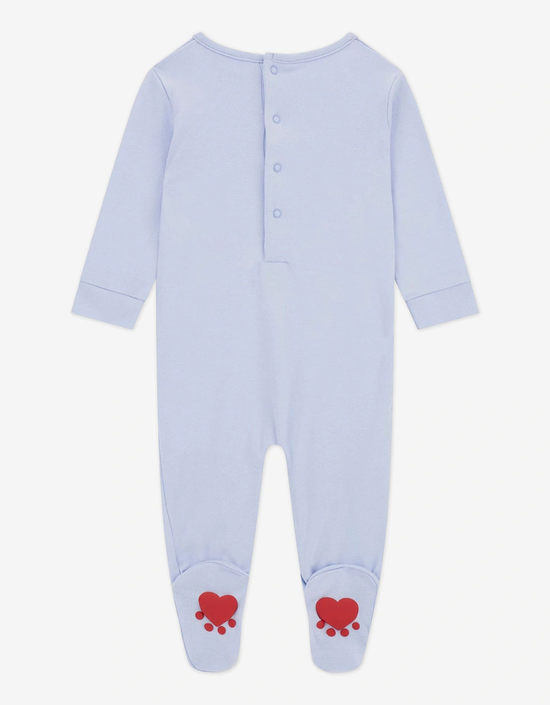 Baby Boys Teddy Bear Babygrow in Blue