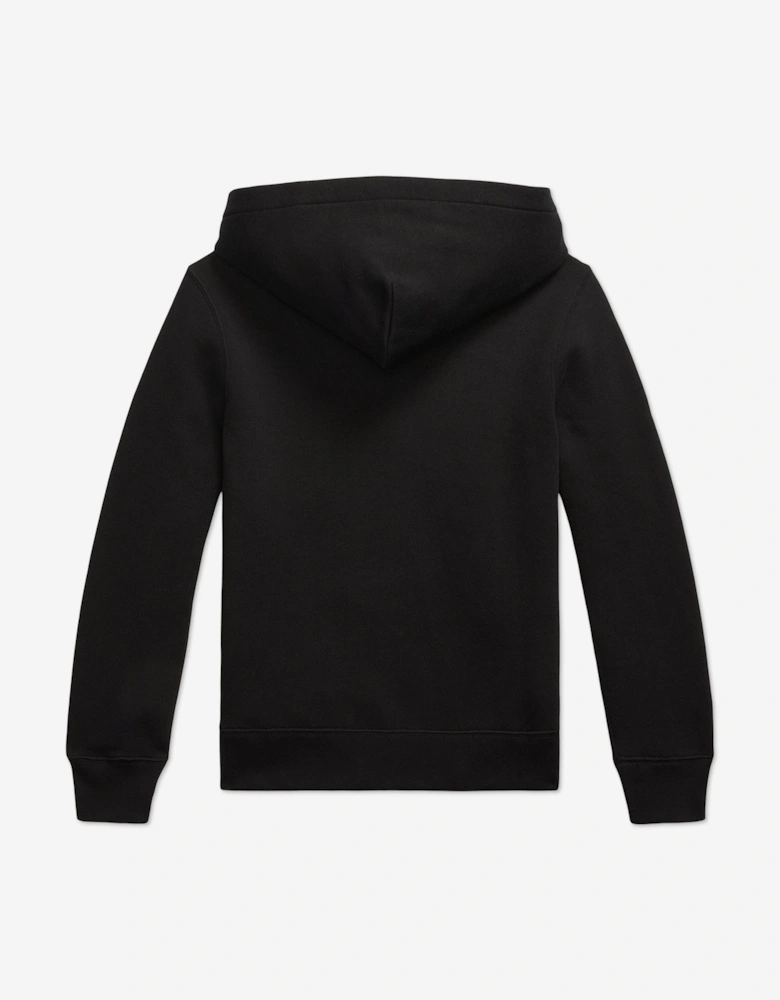 Boys Logo Hoodie in Black