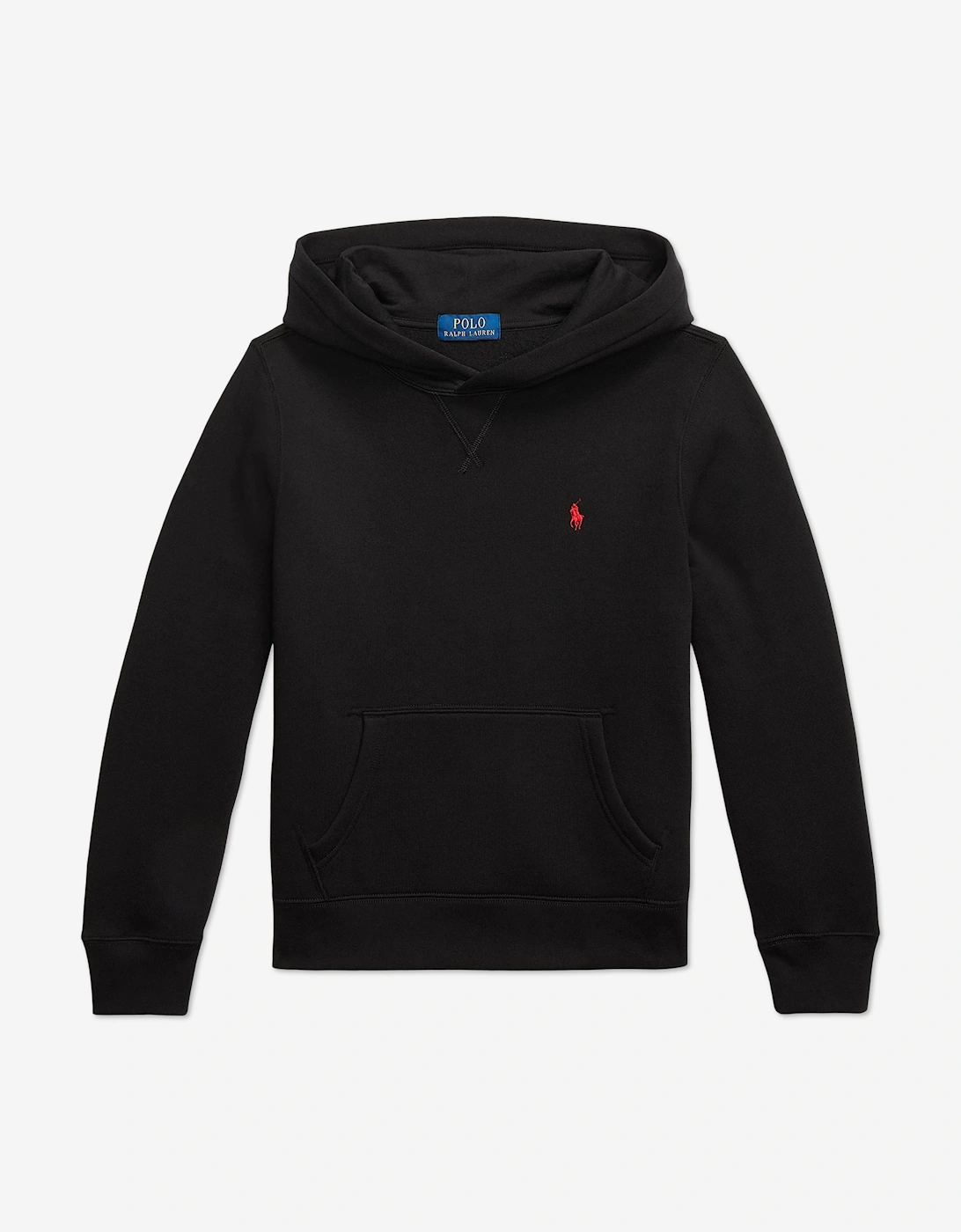 Boys Logo Hoodie in Black, 6 of 5