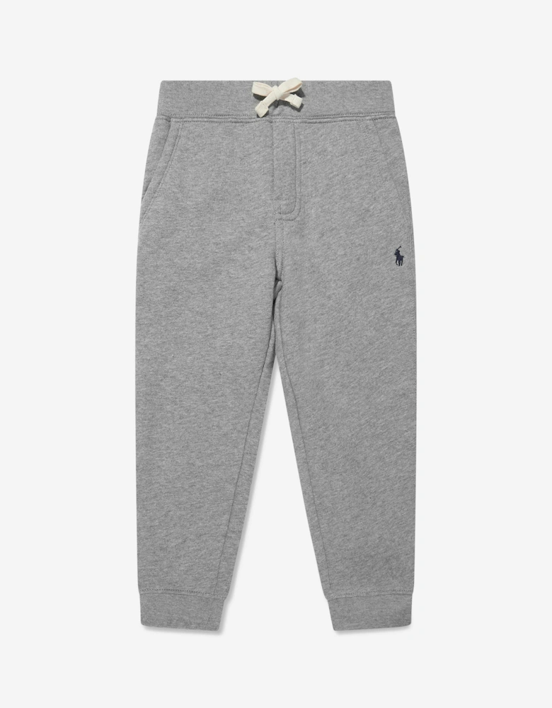 Boys Logo Joggers in Grey