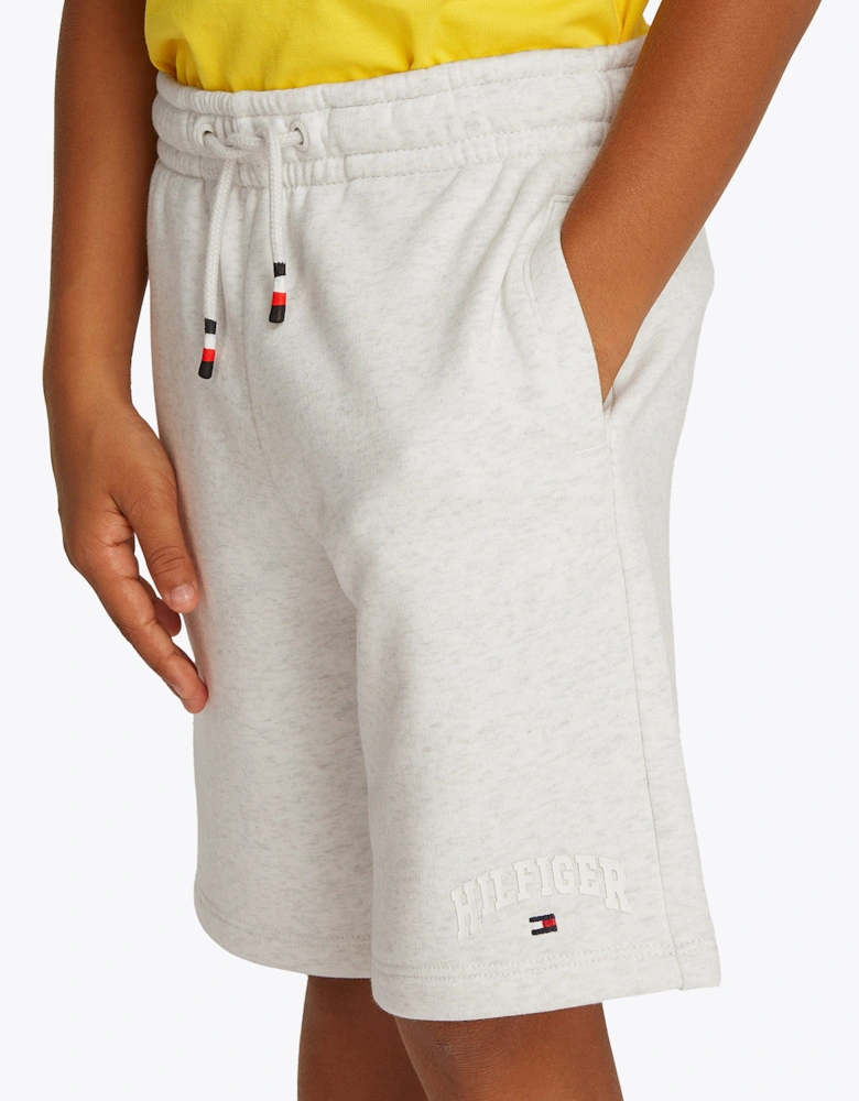 Boys Varsity Shorts in Grey