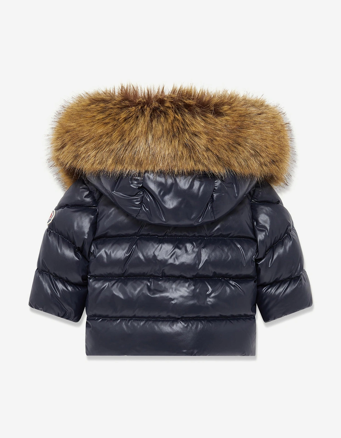 Baby Boys Down Padded K2F Jacket in Navy