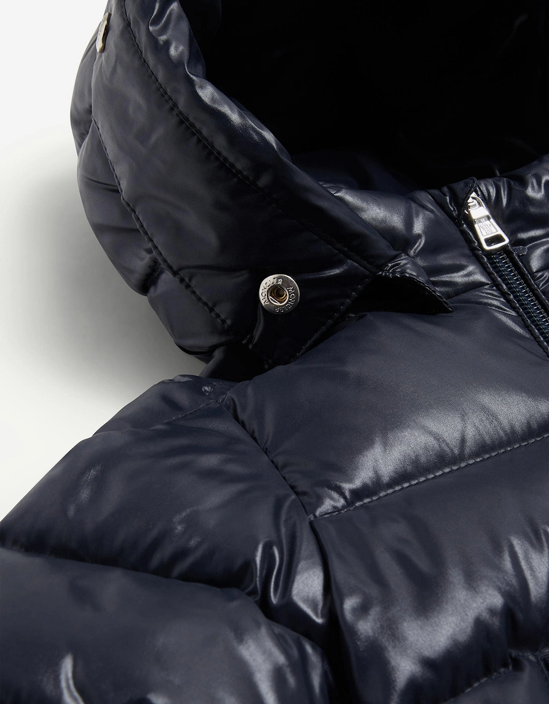 Baby Boys Down Padded K2F Jacket in Navy