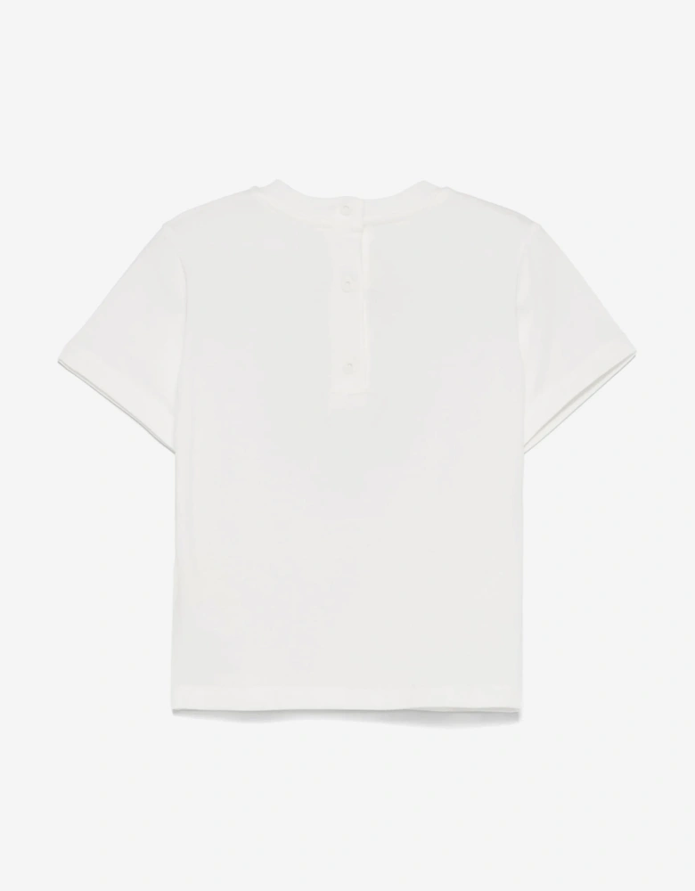 Baby Bear Logo T-Shirt in White