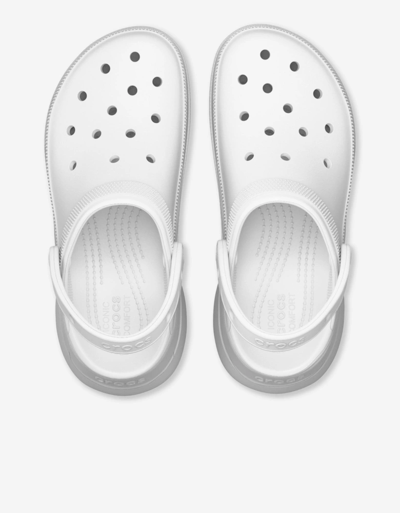 Girls Bae Clog in White