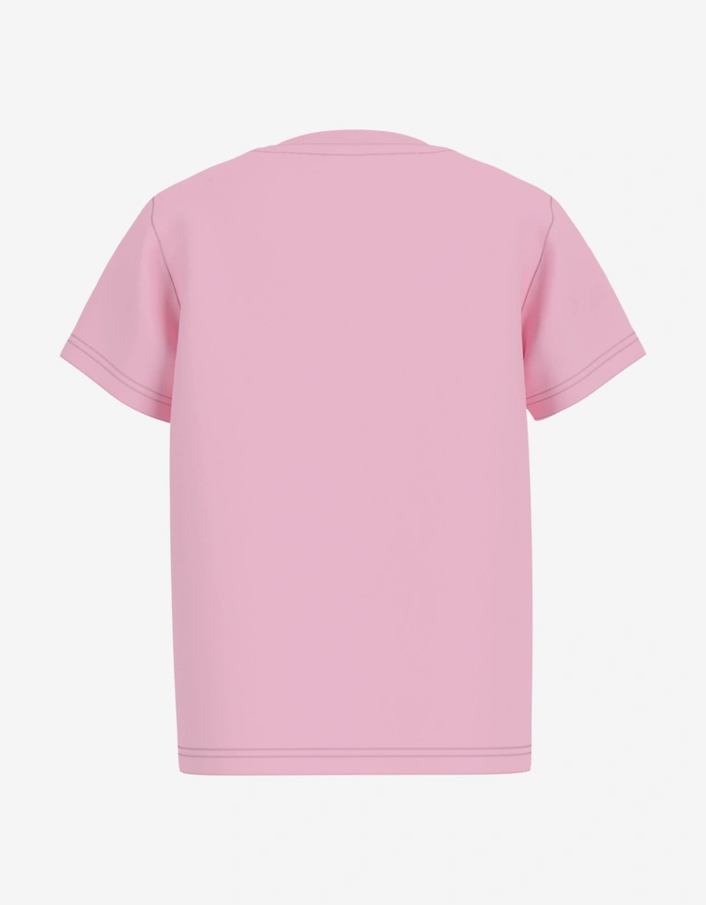 Girls Teddy Bear T-Shirt in Pink