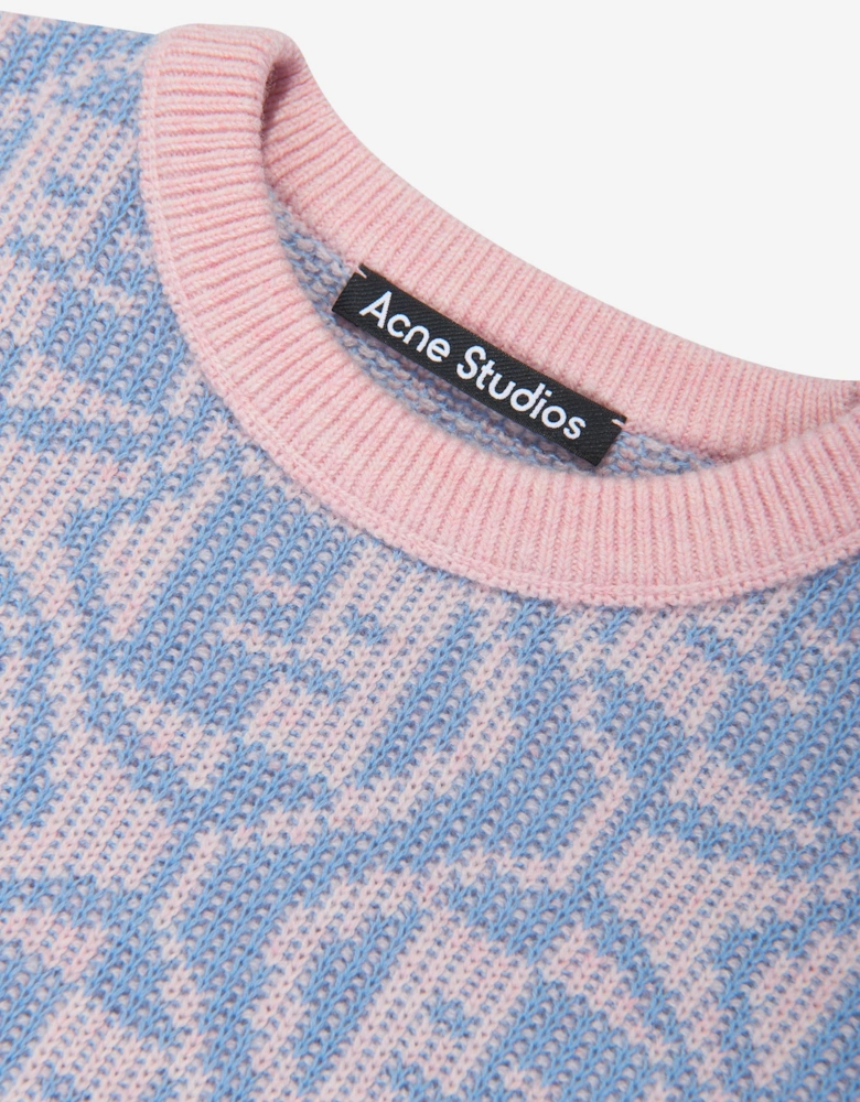 Kids Wool Face Jumper in Multicolour