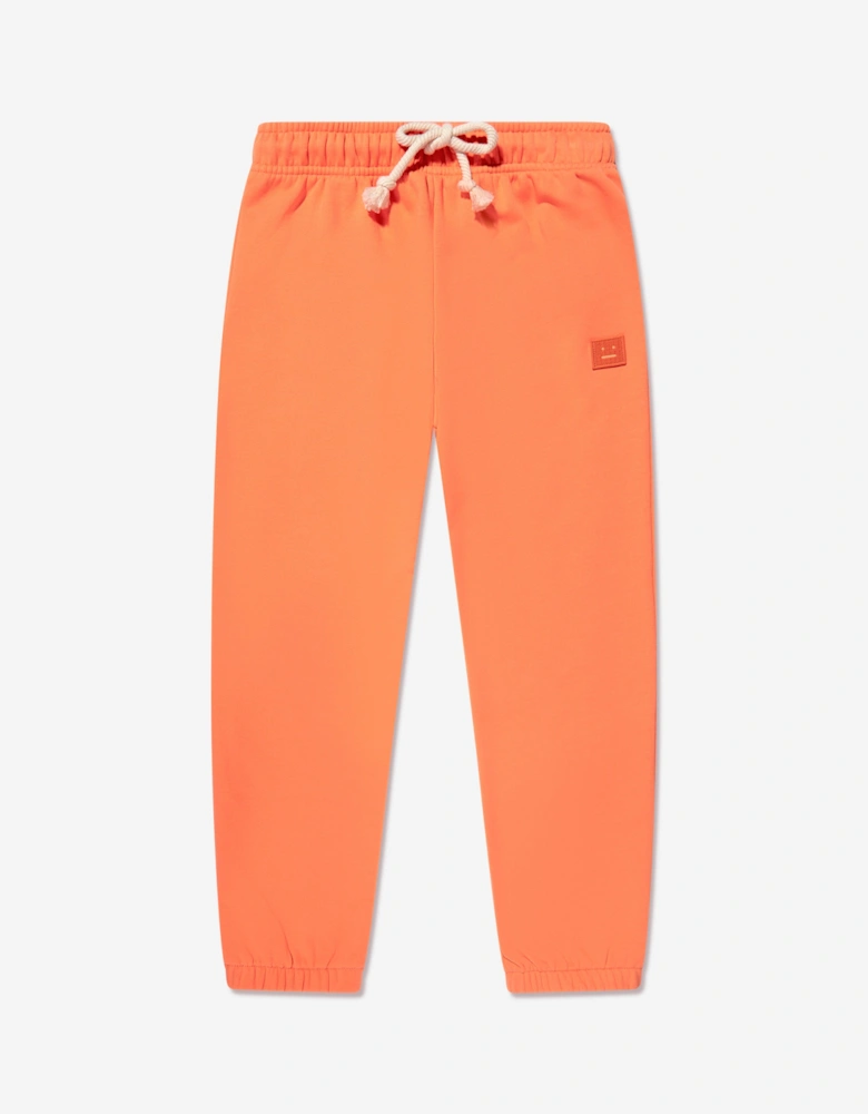 Kids Logo Joggers in Orange