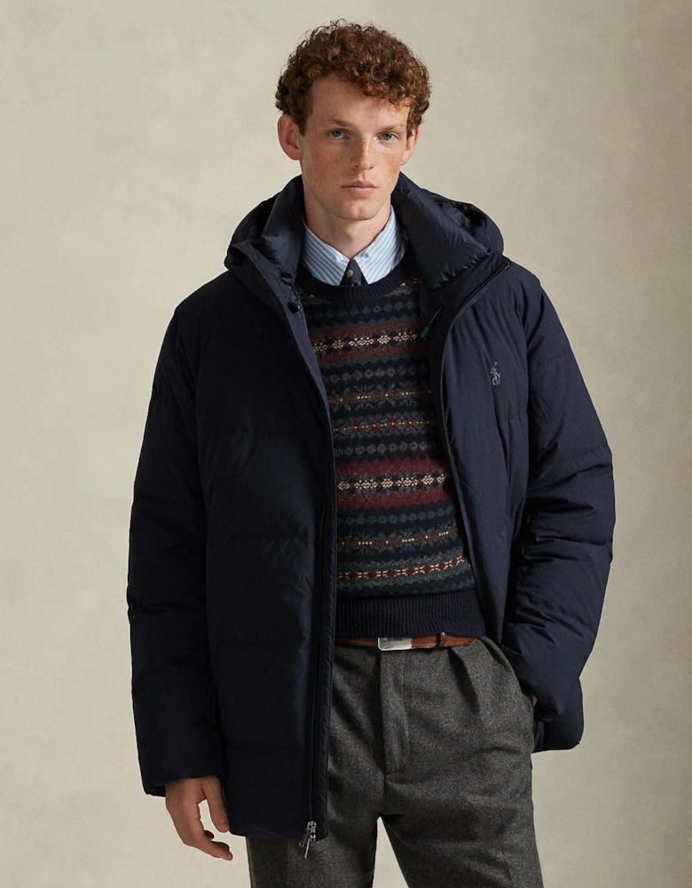 Poly Insulated Coat 001 Collection Navy
