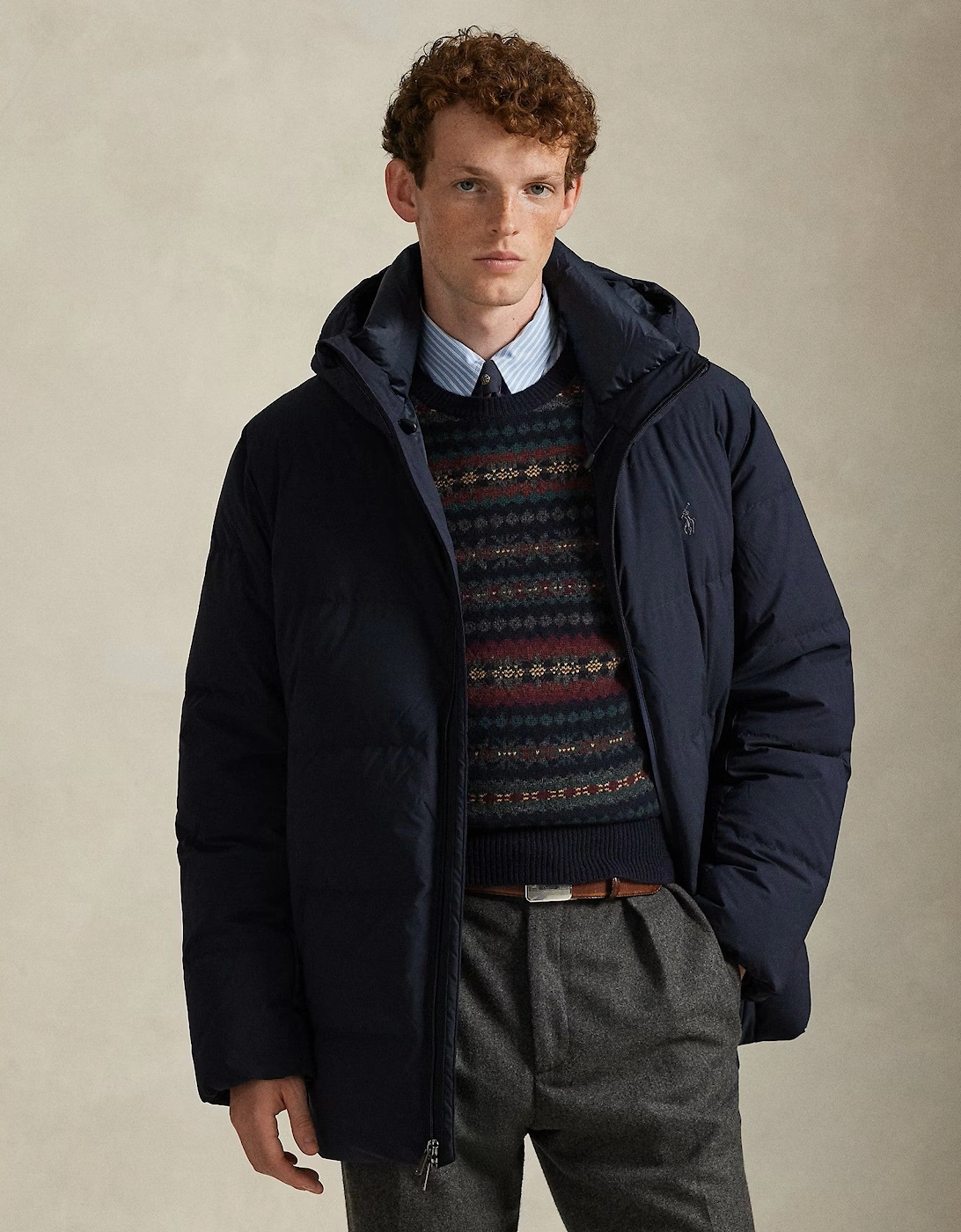 Poly Insulated Coat 001 Collection Navy