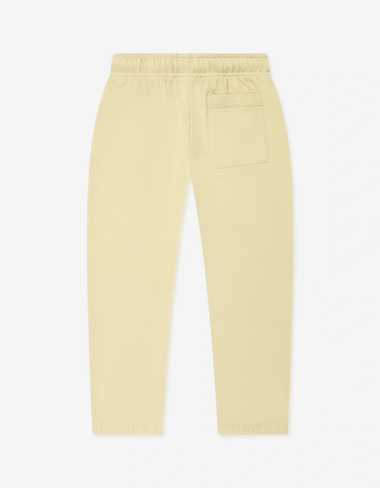 Kids Logo Joggers in Sand Green