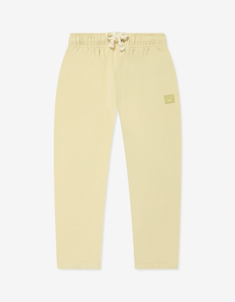 Kids Logo Joggers in Sand Green