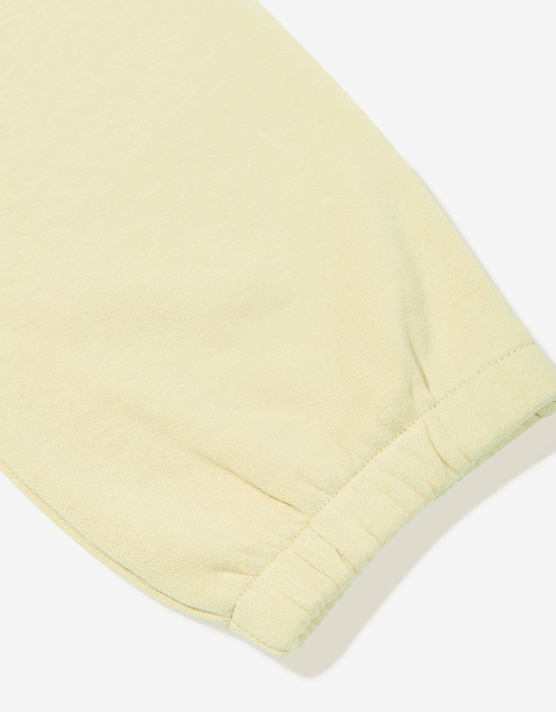 Kids Logo Joggers in Sand Green