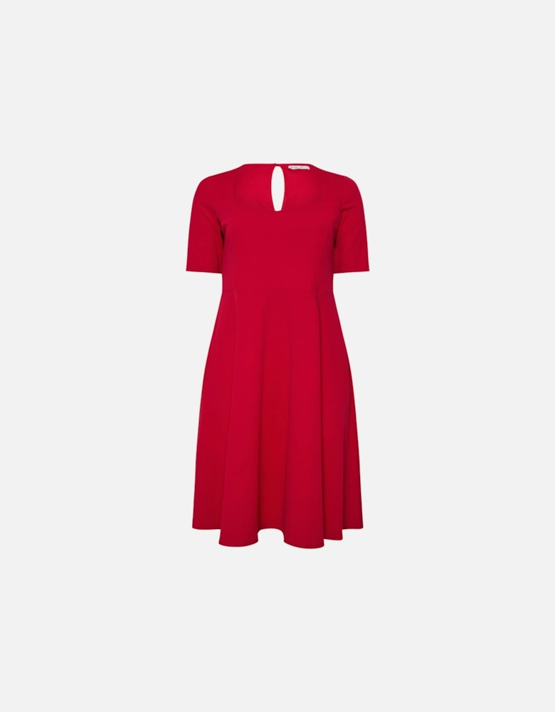 Panelled Skater Dress