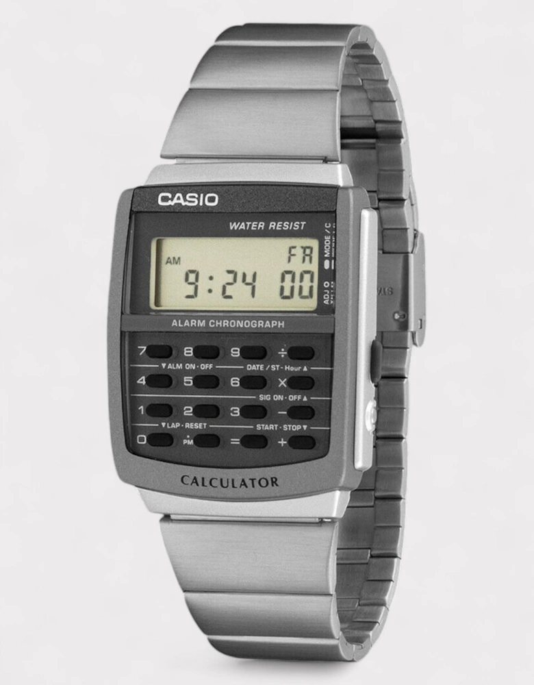 Classic Quartz Calculator Watch
