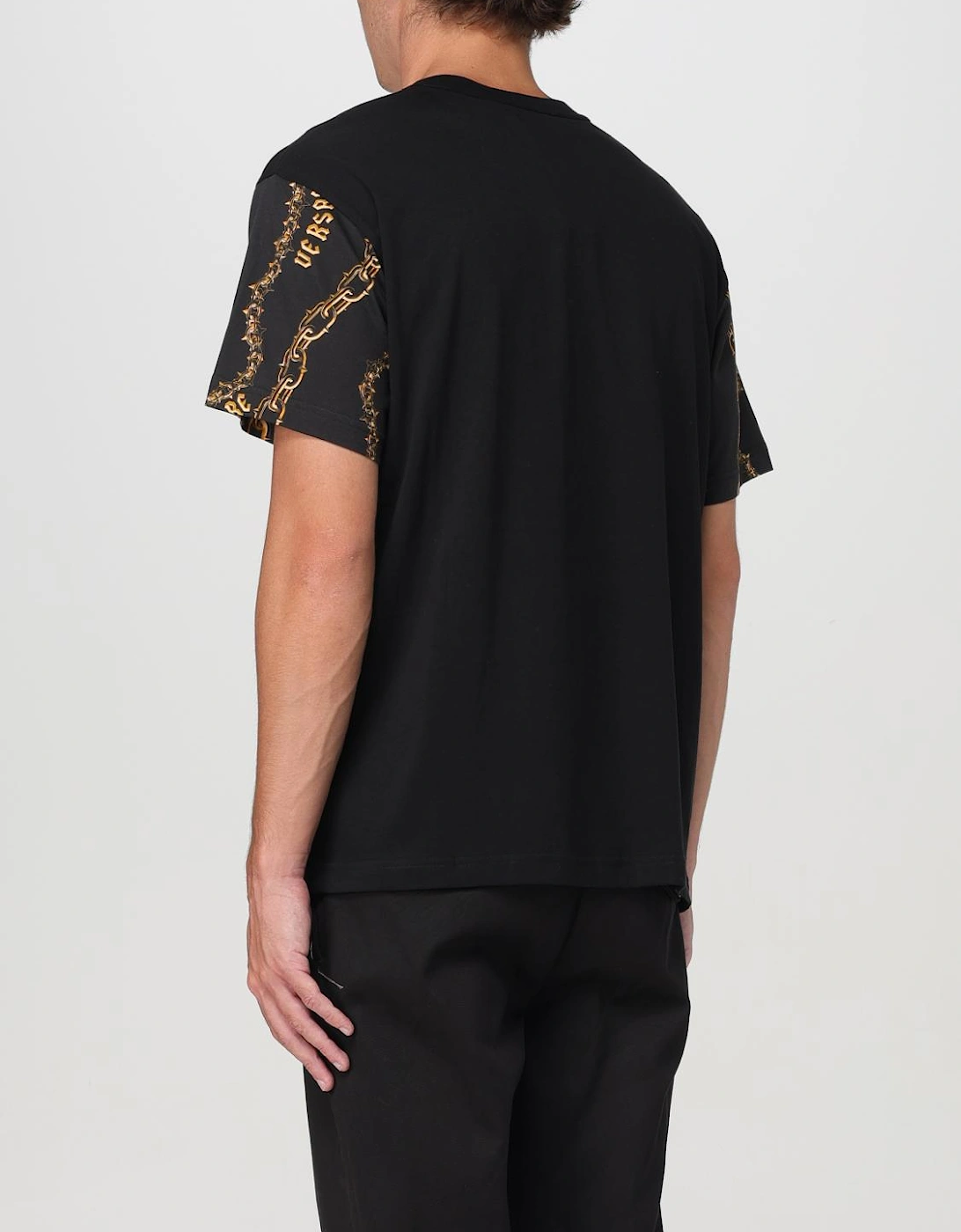 Chain Print Short Sleeve Tee