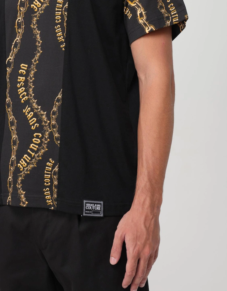 Chain Print Short Sleeve Tee