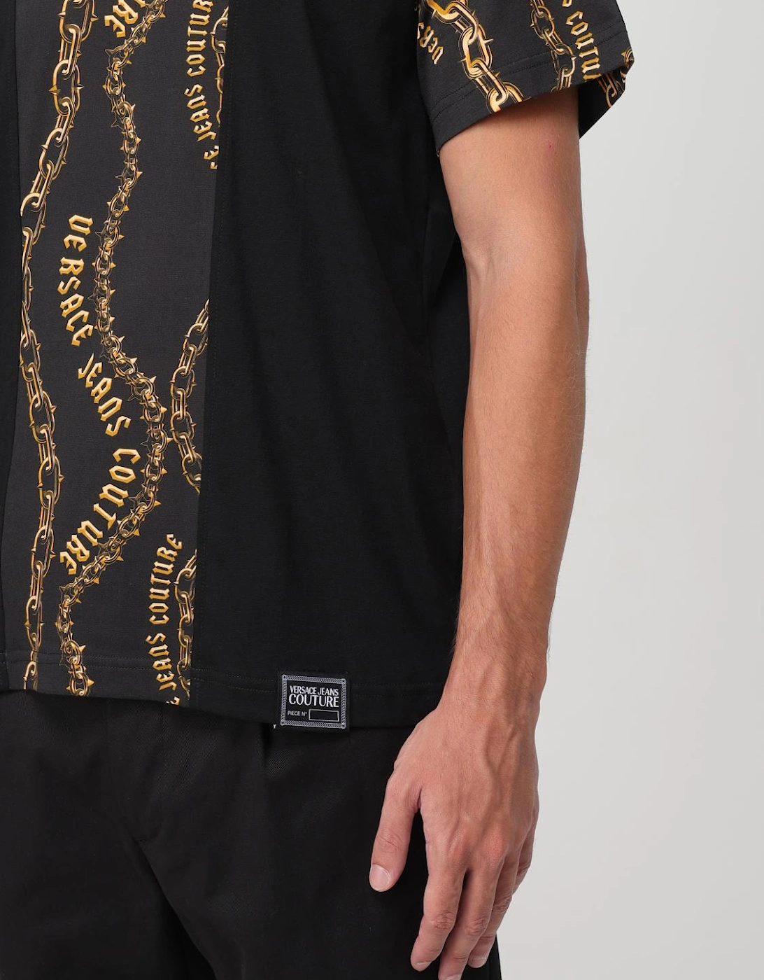 Chain Print Short Sleeve Tee