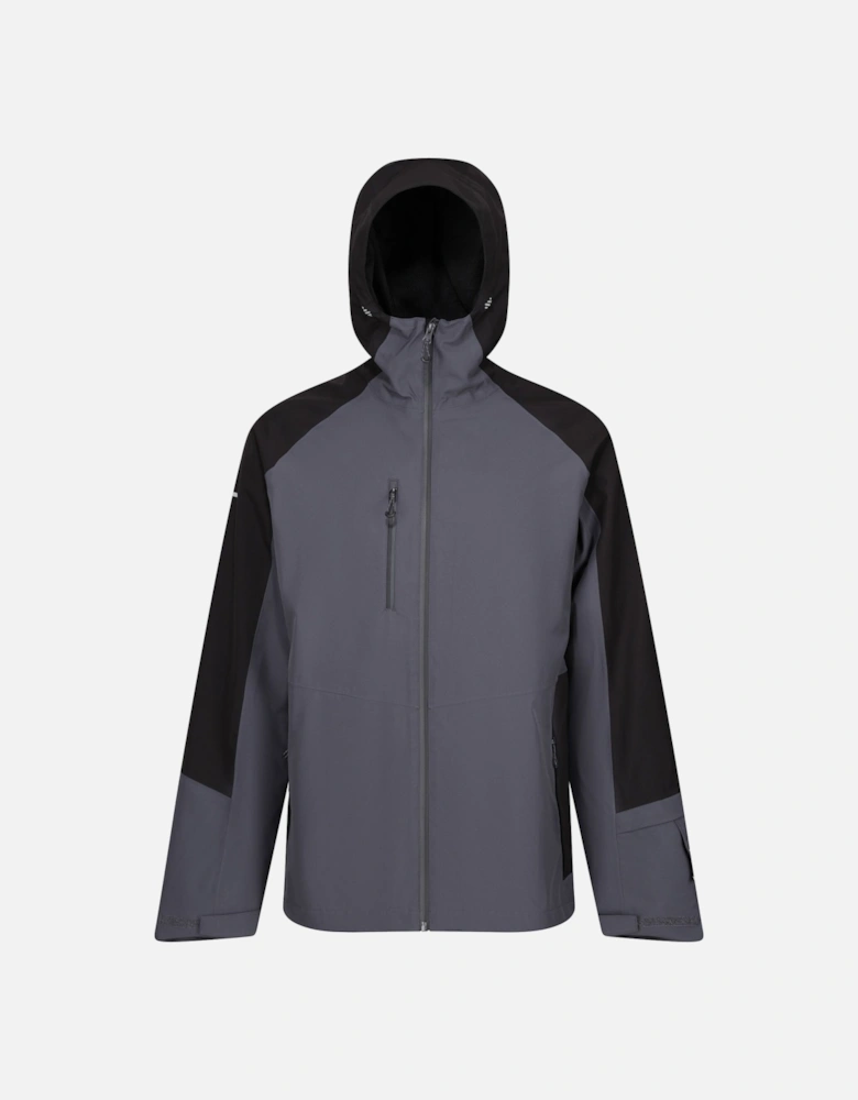 Professional Mens Contrast Detail Waterproof Jacket