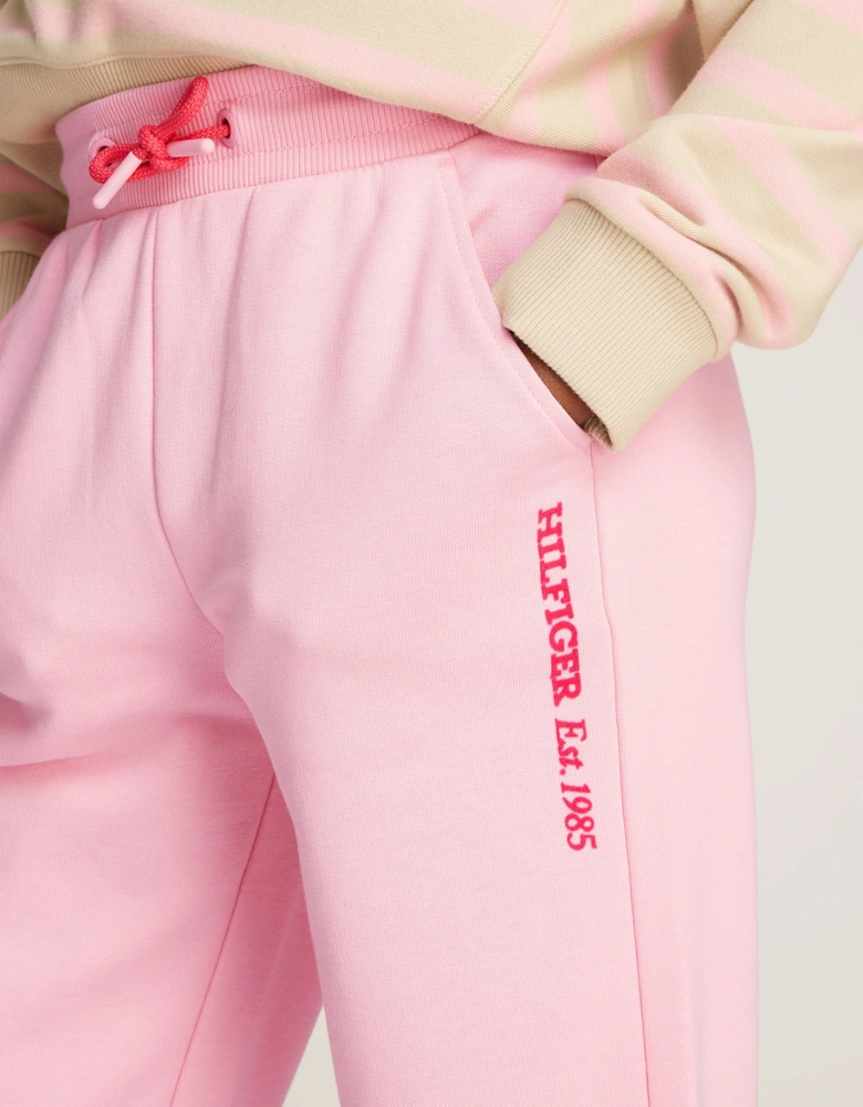 Girls New York Joggers in Pink