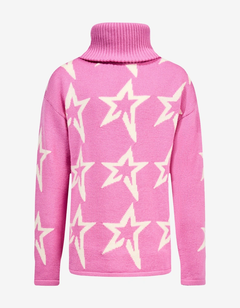 Girls Stardust Jumper in Pink