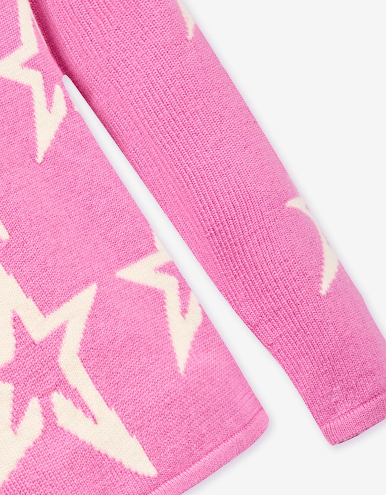 Girls Stardust Jumper in Pink