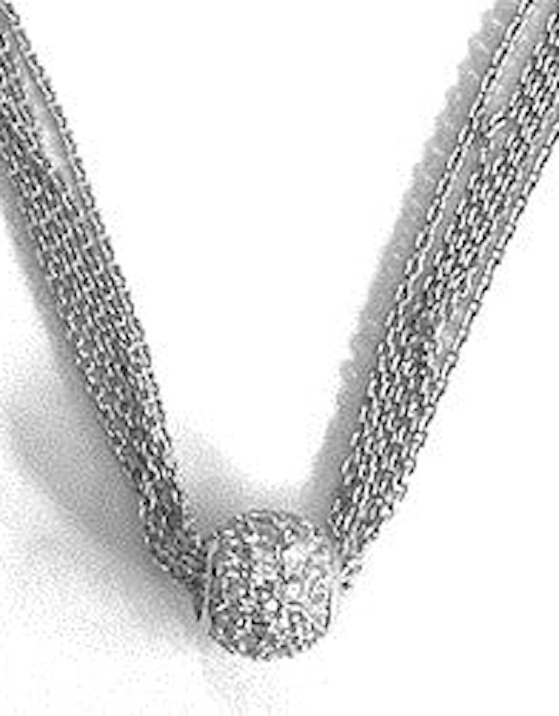 Cachet London Women's Silver Valora Necklace Small