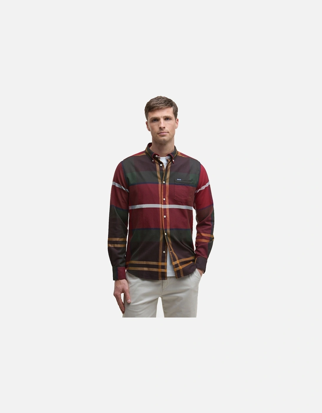 Dunoon Shirt Winterberry Tartan
