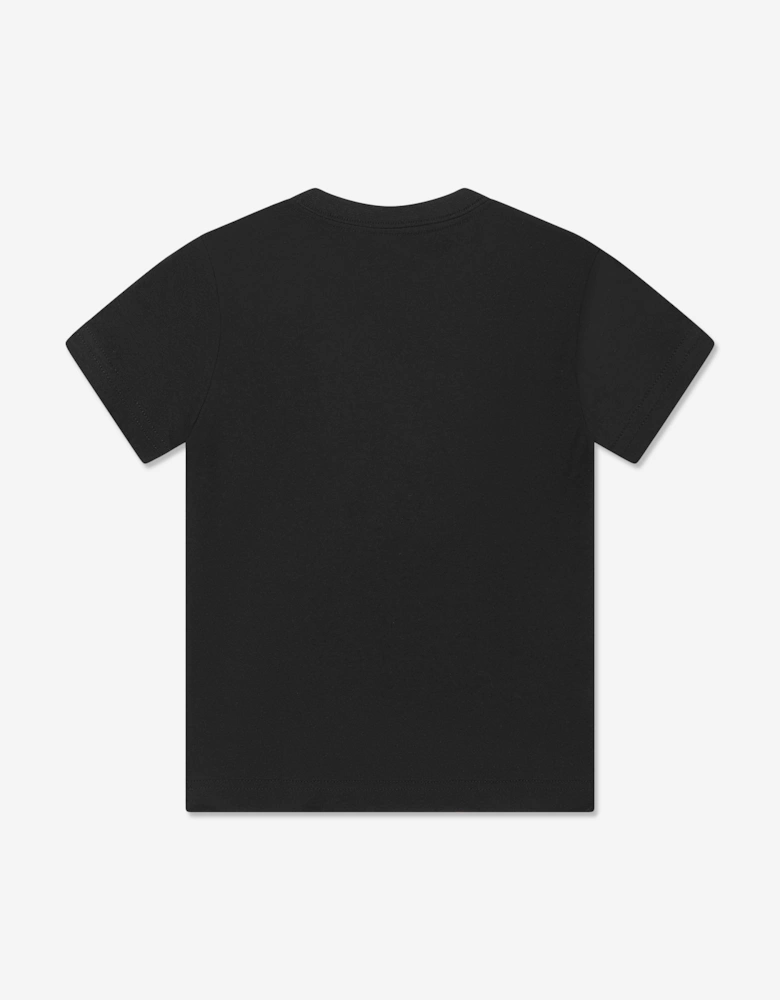 Jordan Boys Jumpman Air Embroidered T-Shirt in Black