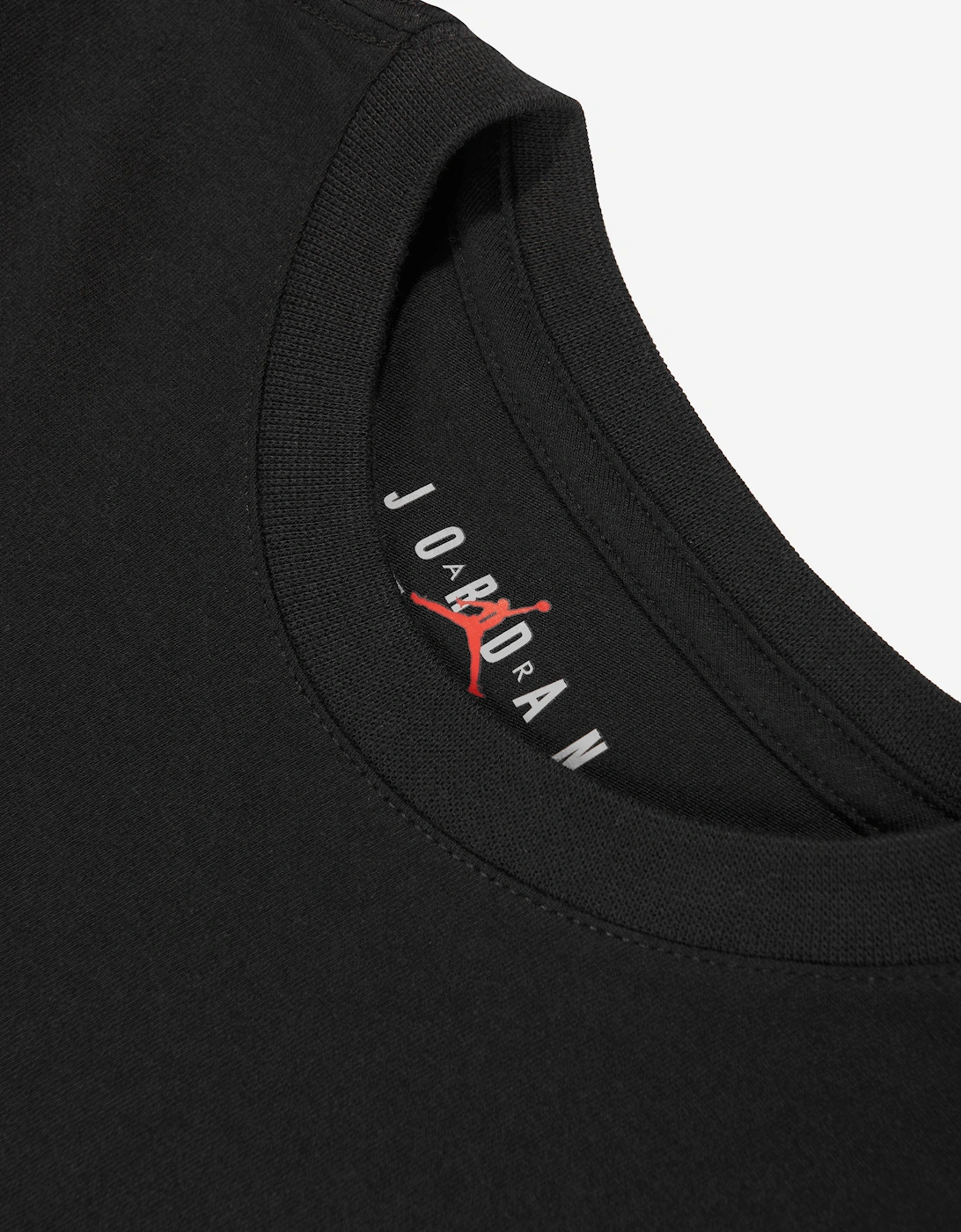 Jordan Boys Jumpman Air Embroidered T-Shirt in Black