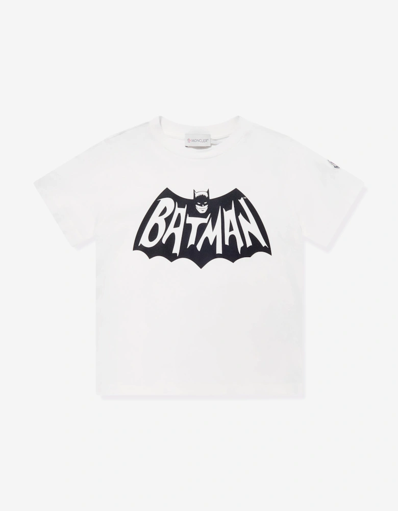 Enfant Boys Batman T-Shirt in White