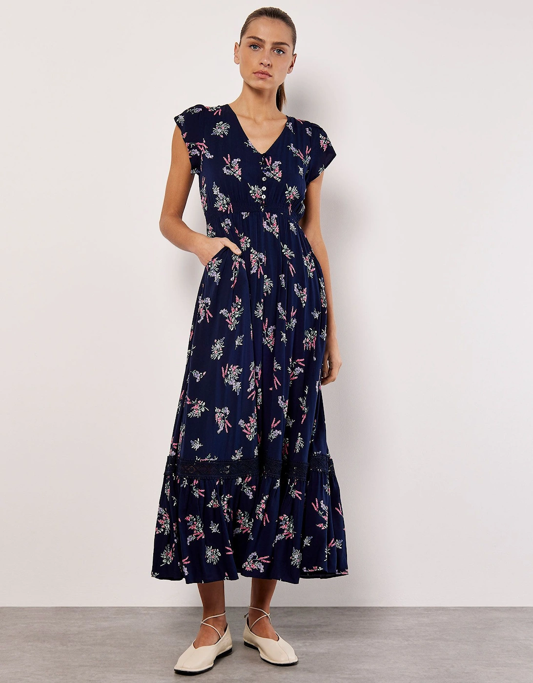 Botanical Bunches Maxi Dress, 2 of 1