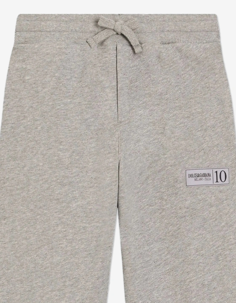 Boys Logo Joggers in Grey