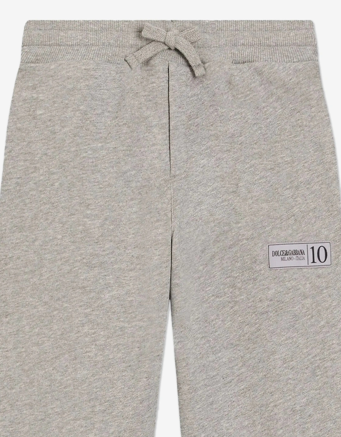 Boys Logo Joggers in Grey