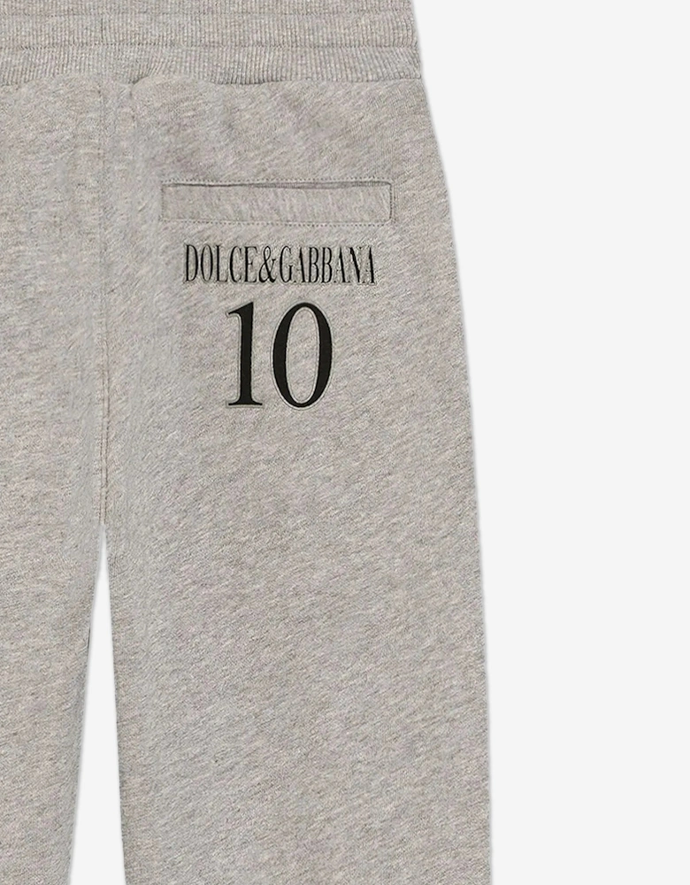 Boys Logo Joggers in Grey
