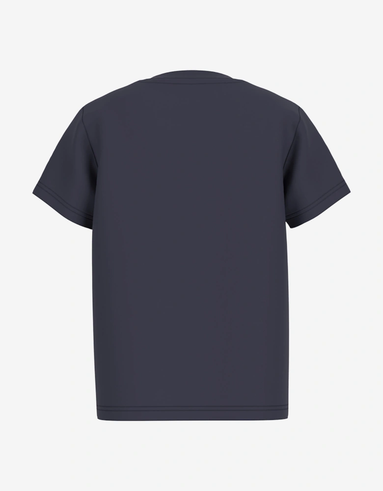 Kids Teddy Bear T-Shirt in Navy