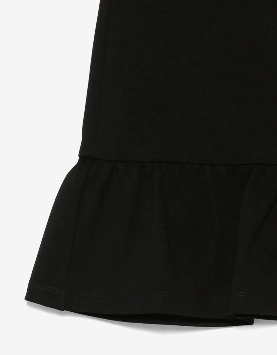 Girls Teddy Bear Logo Skirt in Black