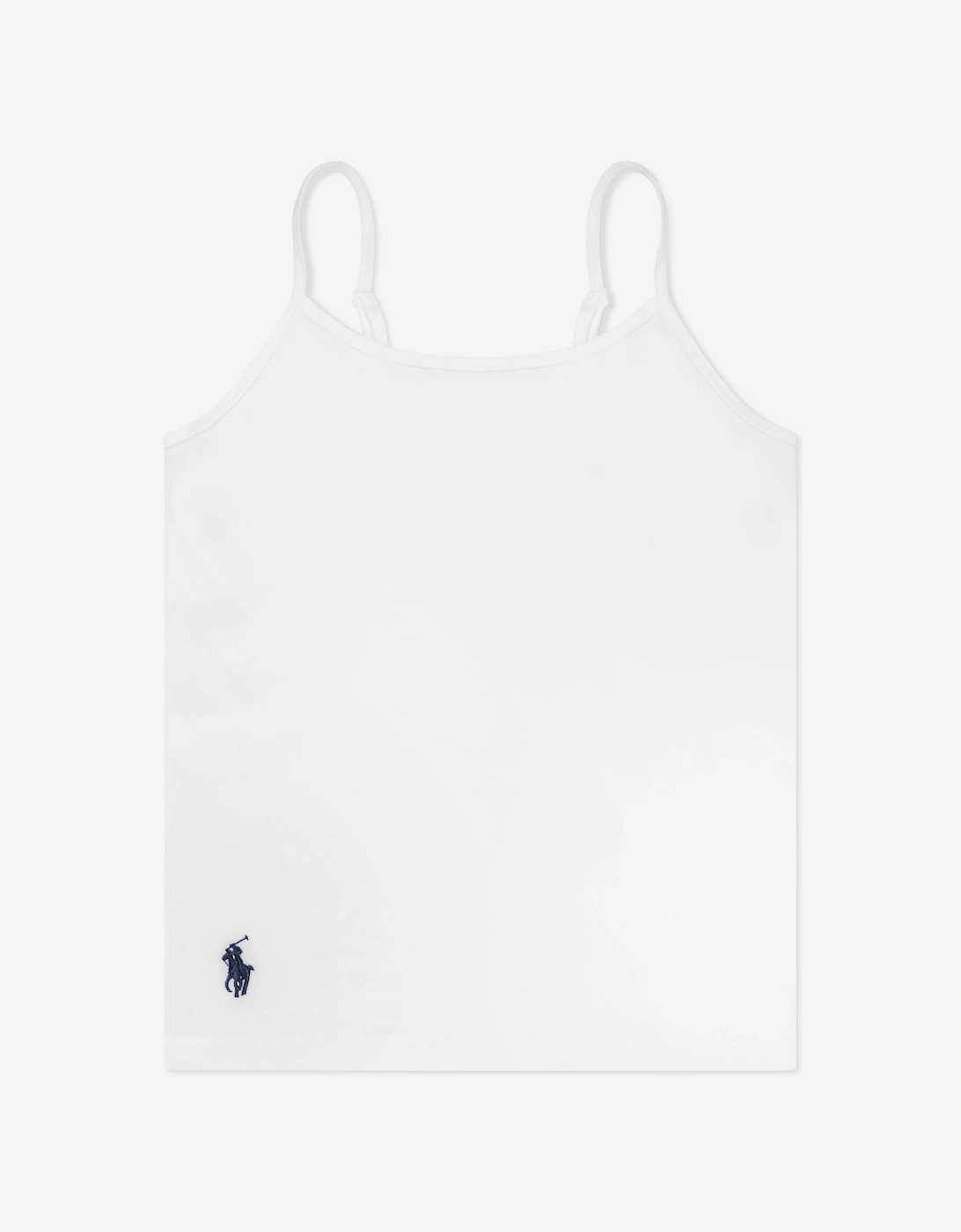 Girls 2 Pack Camisole Set in White