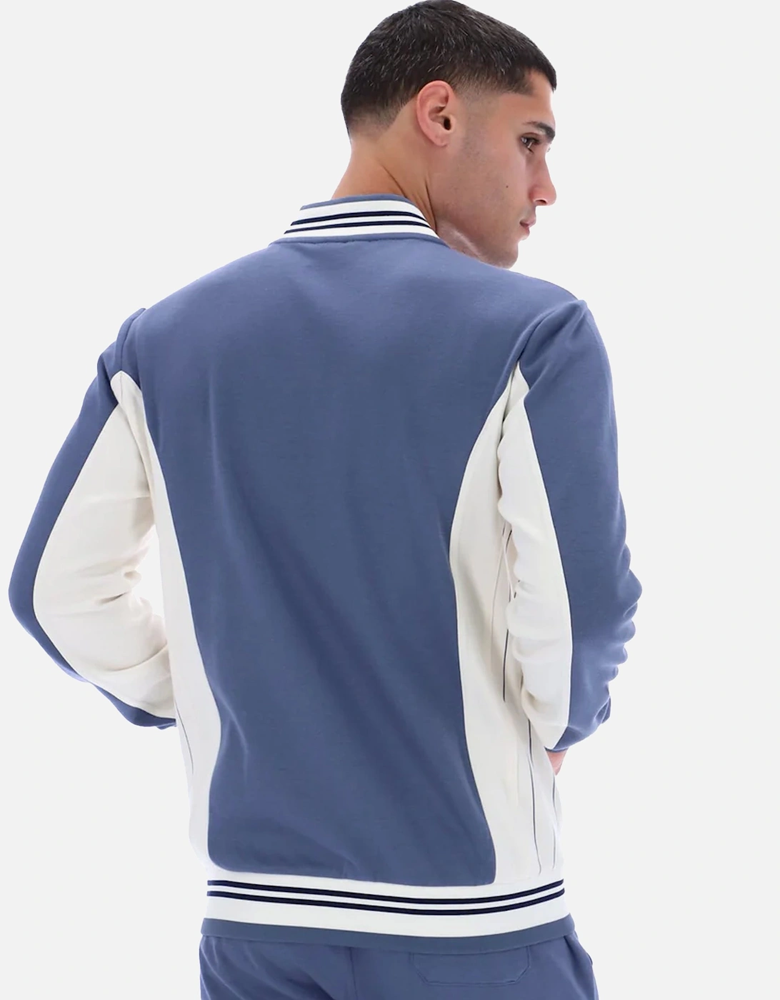 Settanta Baseball Track Top Jacket Vintage Indigo/Gardenia/Navy