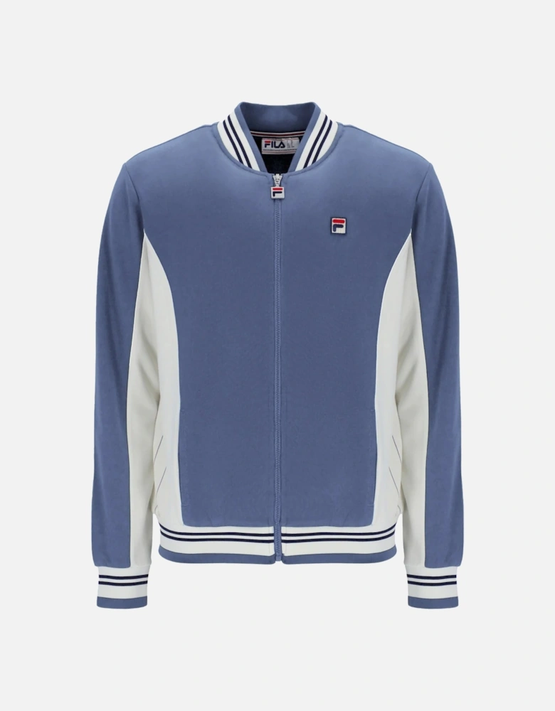 Settanta Baseball Track Top Jacket Vintage Indigo/Gardenia/Navy