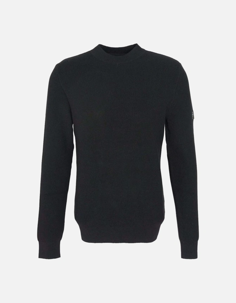 Crawley Crew Neck Jumper Black