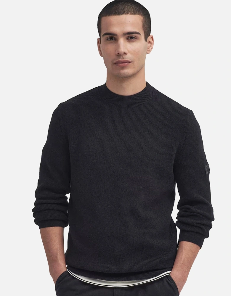 Crawley Crew Neck Jumper Black