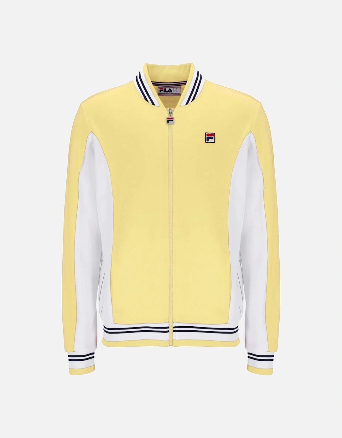 Settanta Baseball Track Top Jacket Raffia/White/Navy, 5 of 4