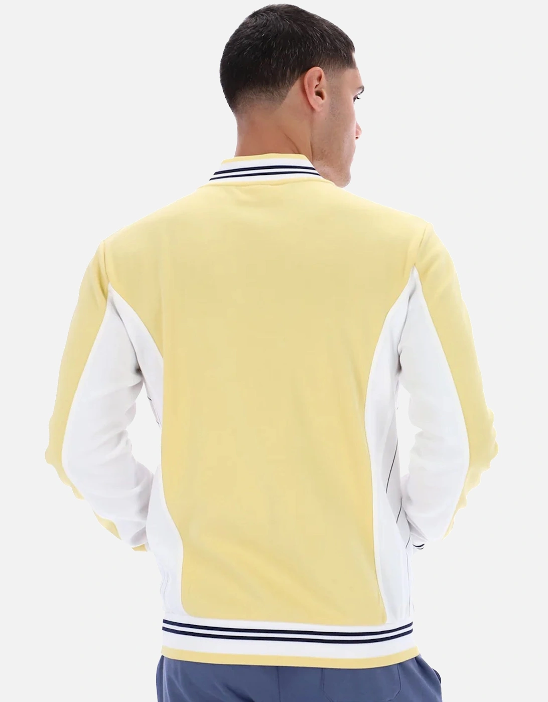 Settanta Baseball Track Top Jacket Raffia/White/Navy