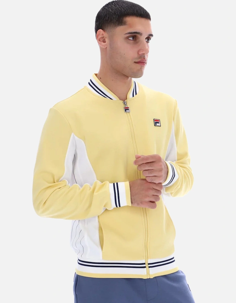Settanta Baseball Track Top Jacket Raffia/White/Navy