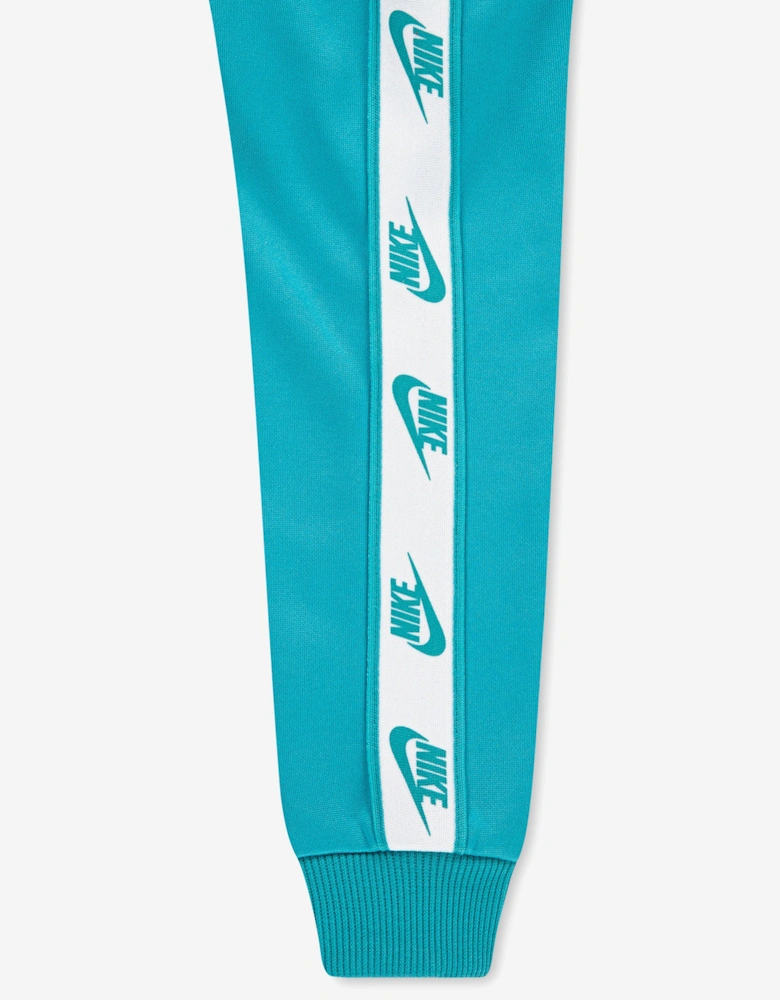 Kids Logo Tape Tracksuit in Green