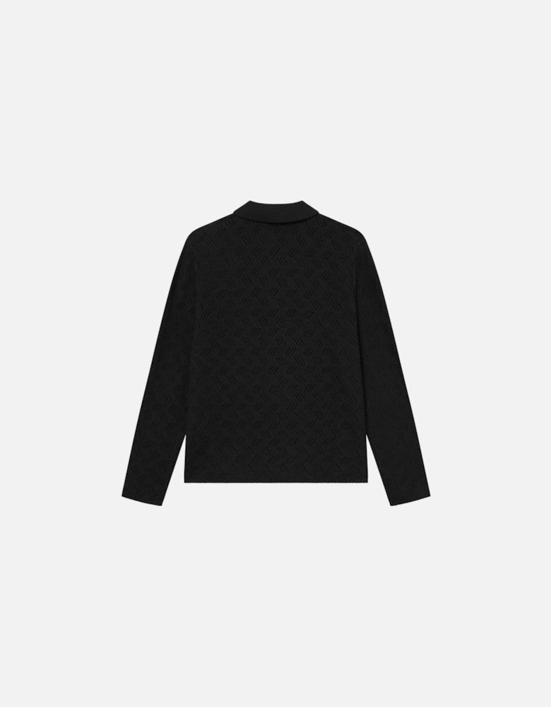 Eloi Knit Shirt - Black